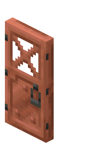 Porte en cuivre Minecraft