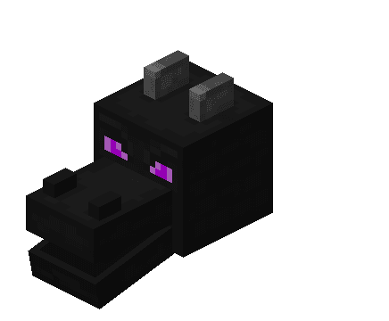Tête de dragon Minecraft