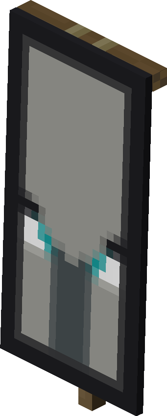 Bannière funeste Minecraft