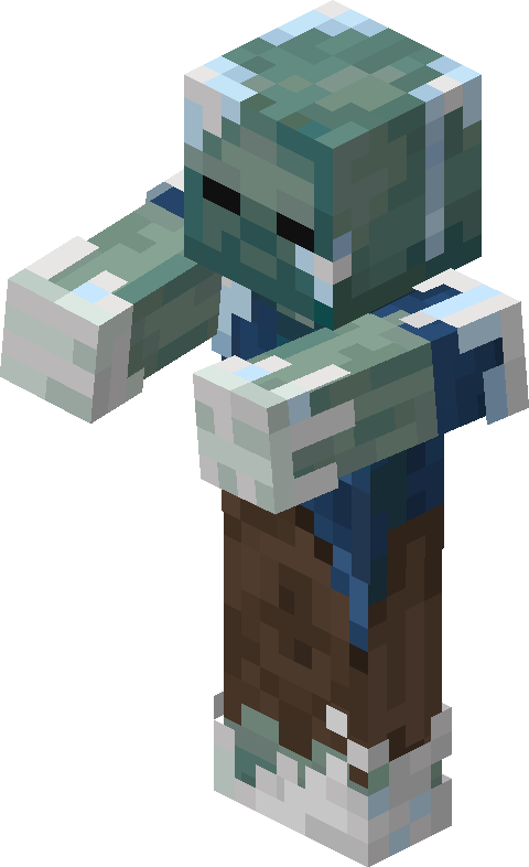 Zombie gelé Minecraft