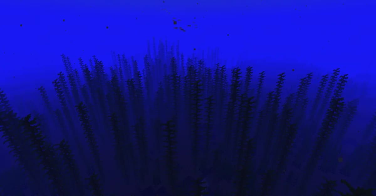 Océan profond dans Minecraft