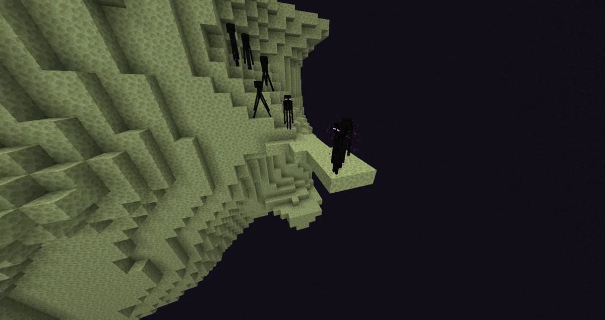 Terres stériles de l’End dans Minecraft