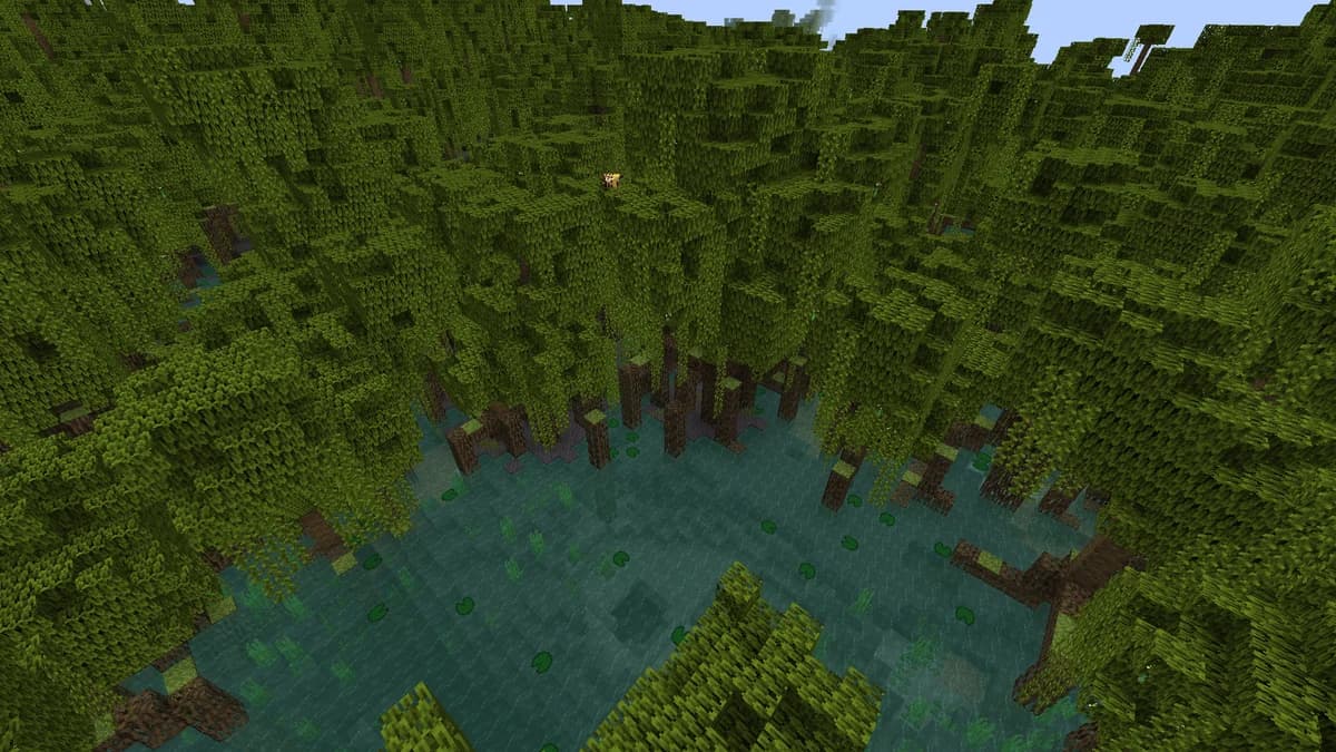 Marais à mangroves dans Minecraft