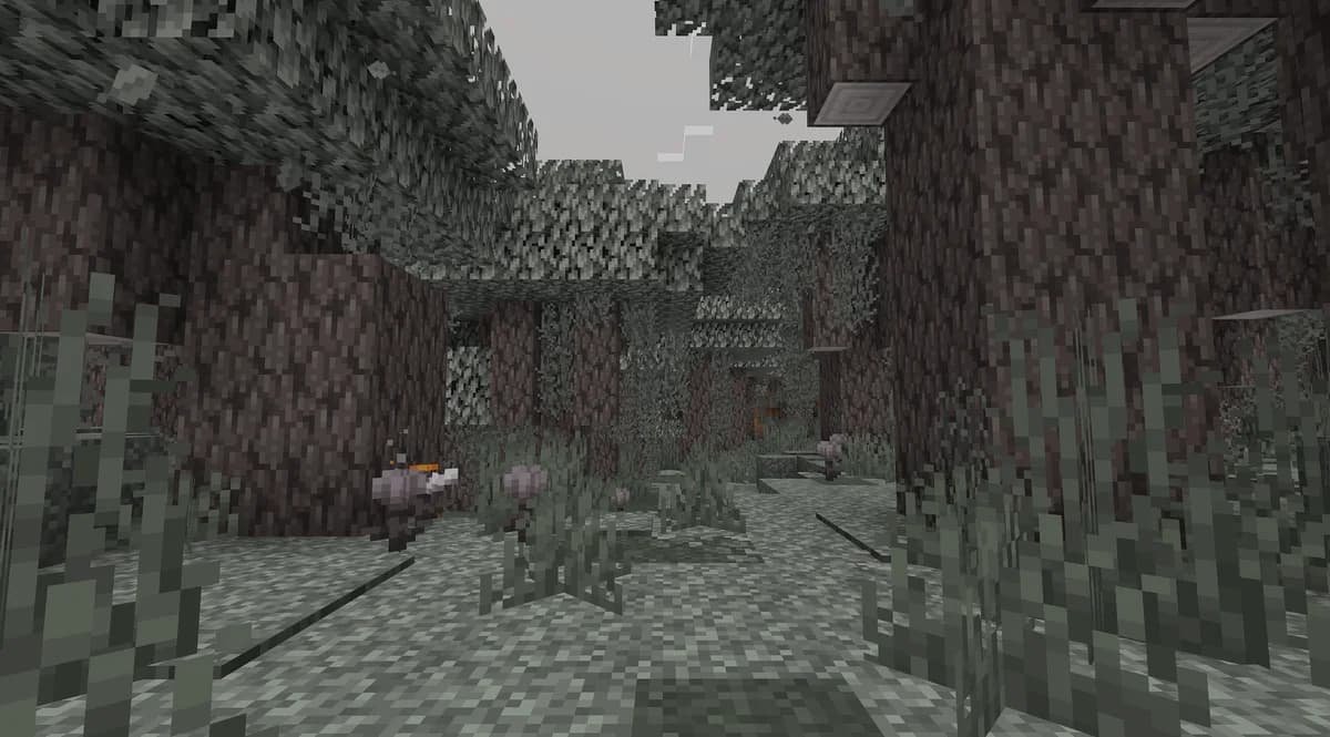 Jardin pâle dans Minecraft
