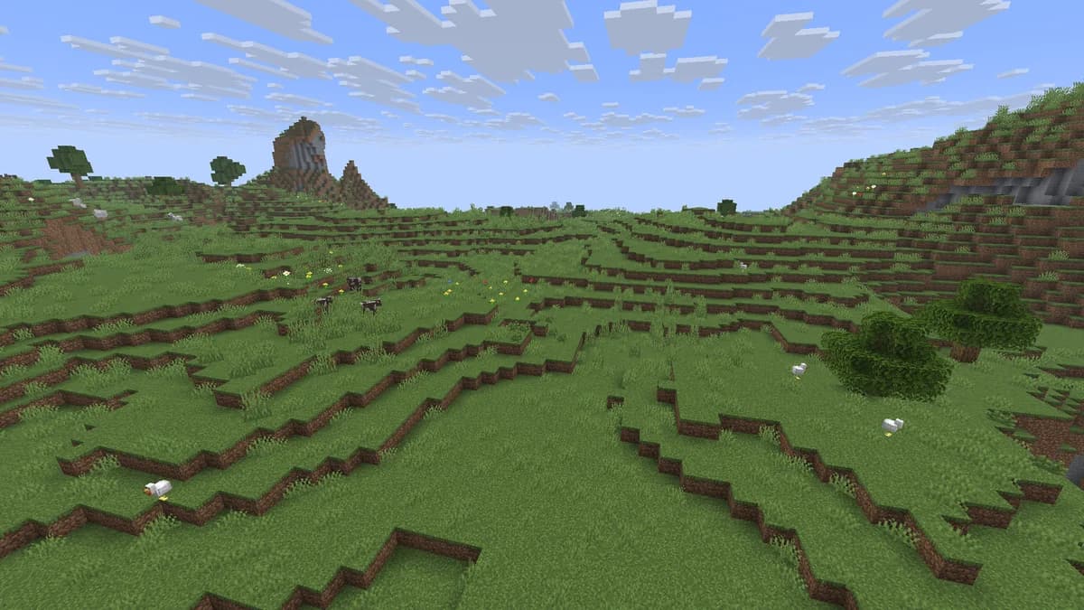 Plaines dans Minecraft