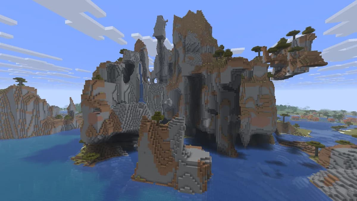 Savane venteuse dans Minecraft