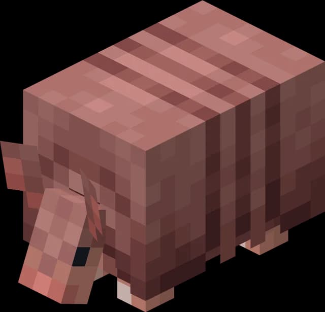 Tatou dans Minecraft