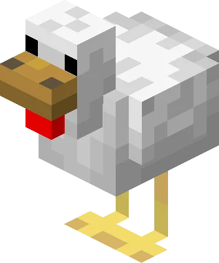 Poule dans Minecraft