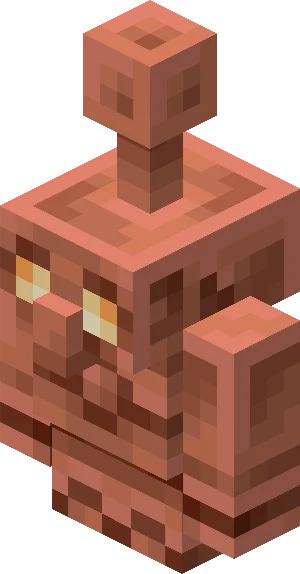 Golem de cuivre dans Minecraft