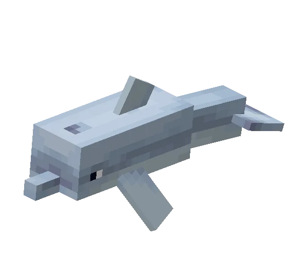 Dauphin dans Minecraft