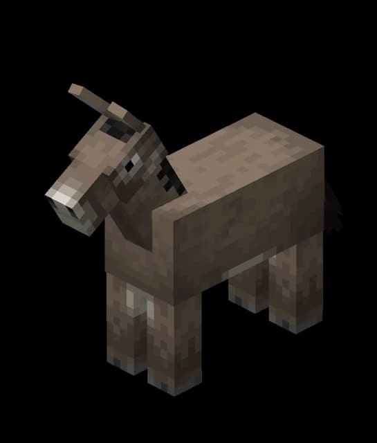 Âne dans Minecraft
