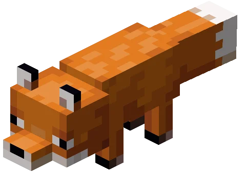 Renard dans Minecraft