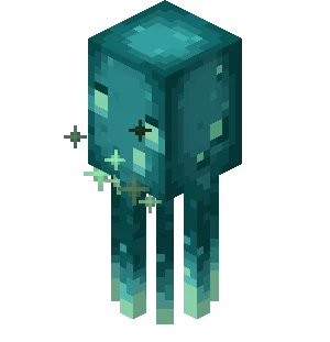 Poulpe luisant dans Minecraft