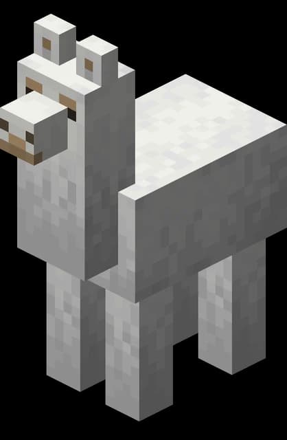 Lama dans Minecraft