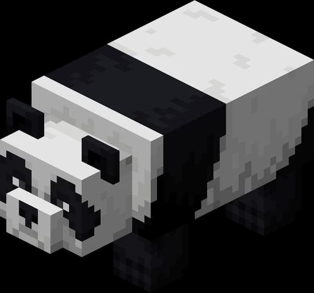 Panda dans Minecraft