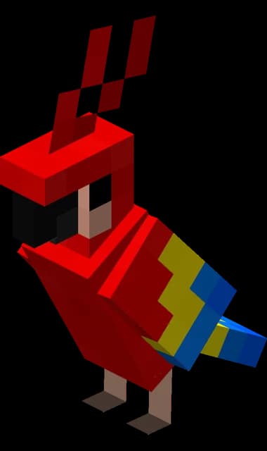 Perroquet dans Minecraft