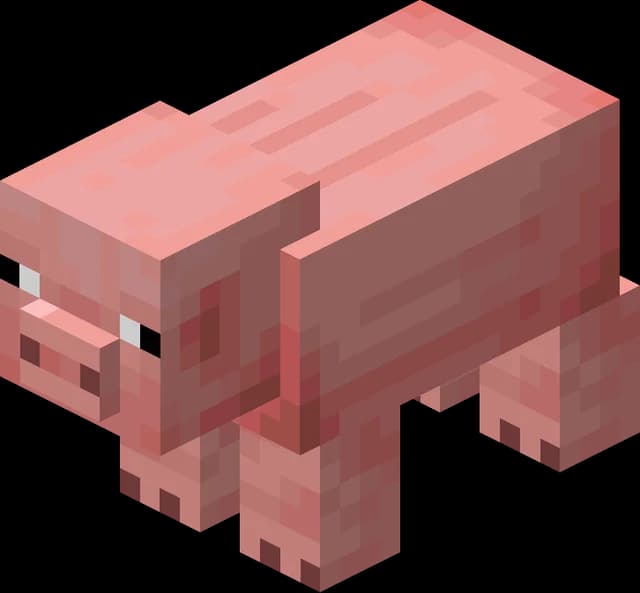 Cochon dans Minecraft