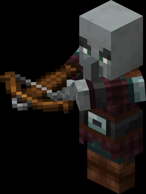 Pillard dans Minecraft