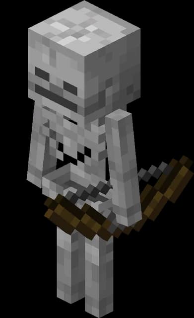 Squelette dans Minecraft