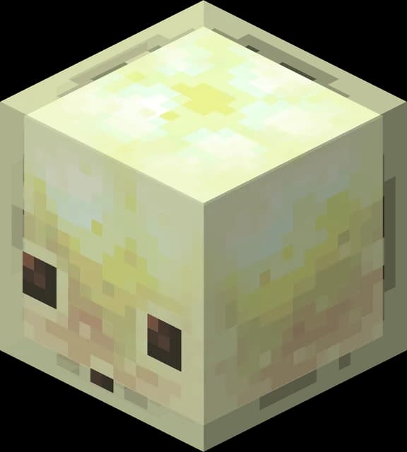 Cube de soufre dans Minecraft