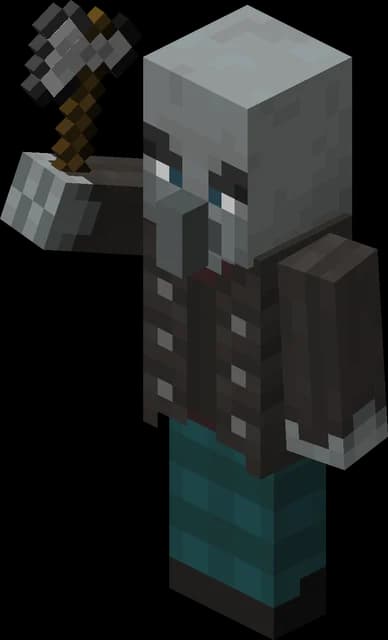 Vindicateur dans Minecraft