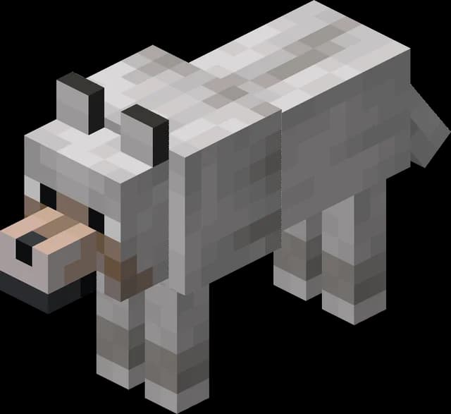 Loup dans Minecraft
