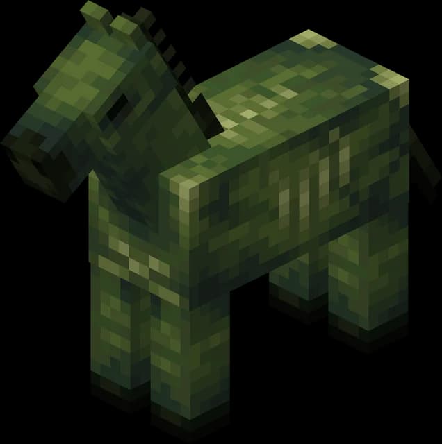 Cheval-zombie dans Minecraft