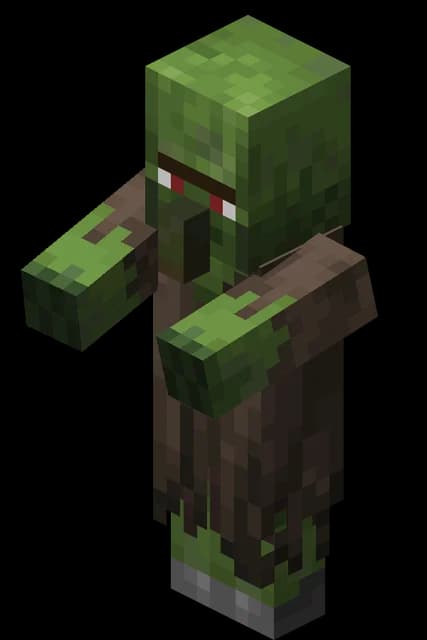 Zombie-villageois dans Minecraft