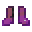 Bottes en cuir Minecraft