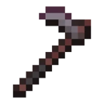 Houe en netherite