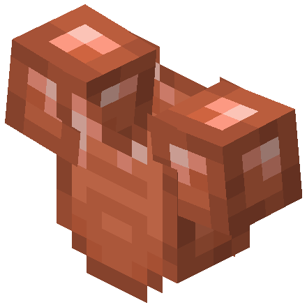 Plastron en cuivre Minecraft