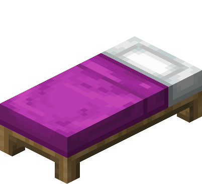 Lit magenta Minecraft
