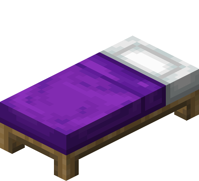 Lit violet Minecraft