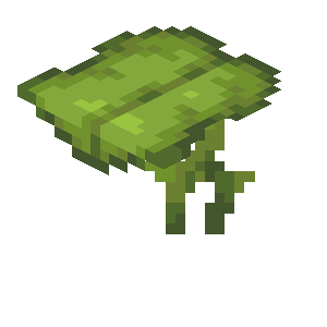 Grande foliogoutte Minecraft
