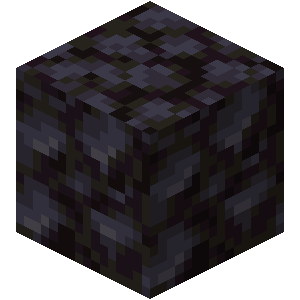 Roche noire Minecraft