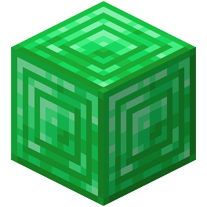 Bloc d’émeraude Minecraft