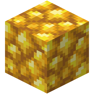Bloc d’or brut Minecraft