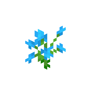Orchidée bleue Minecraft
