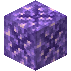 Druse d’améthyste Minecraft
