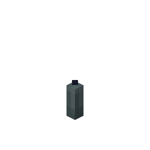 Bougie grise Minecraft