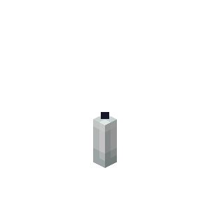 Bougie blanche Minecraft