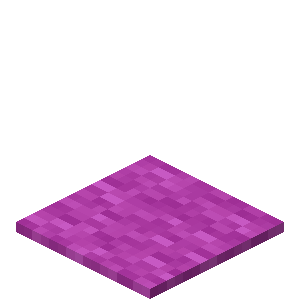 Tapis magenta Minecraft