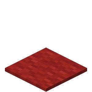 Tapis rouge Minecraft
