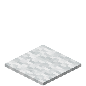 Tapis blanc Minecraft