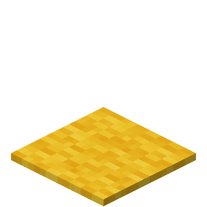 Tapis jaune Minecraft