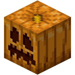 Citrouille sculptée Minecraft