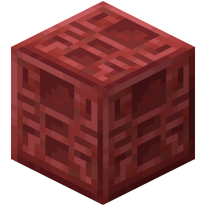 Cinabre sculpté Minecraft