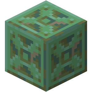 Cuivre sculpté érodé Minecraft