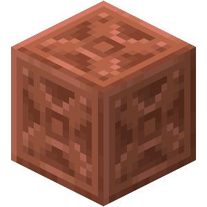 Cuivre sculpté Minecraft