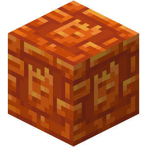 Briques de résine sculptées Minecraft